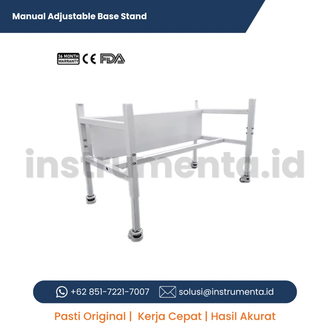 Official Supplier Manual Adjustable Base Stand Scitek Penopang Meja Biosafety Cabinet Heavy Duty